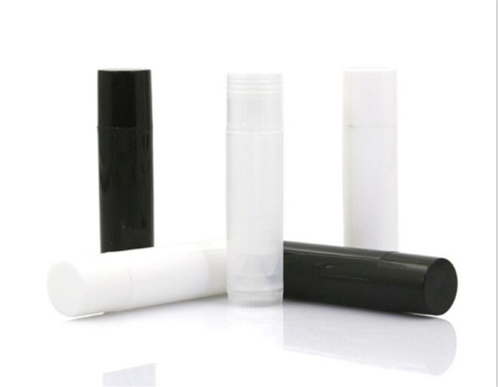 

5ml Cosmetic Empty Chapstick Lip Gloss Lipstick Balm Tube with Caps Container X077