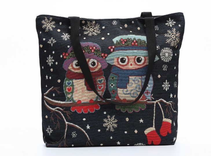 

2018. Casual fashion bag. Geometric figures. Woman bag. Handbag of ladies' canvas. Big. Mom's shopping bag. Bags. Shoulder Bags.Totes. B025, Multi random style