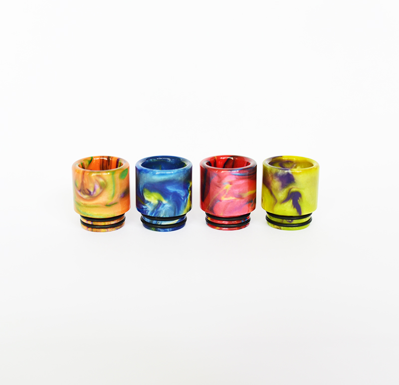 

810 510 Thread Epoxy Resin Wide Bore Drip Tip Mouthpiece Vape Drip Tips for TFV8 TFV12 Prince TFV8 Big Baby Atomizer 528