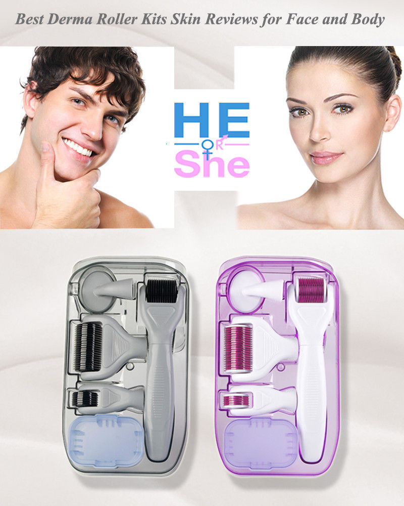 

Portable DRS 6 in 1 Microneedle Derma Roller Therapy Massager Skin Care SPA Rejuvenation Anti Ance Wrinkle Removal Hair Growth