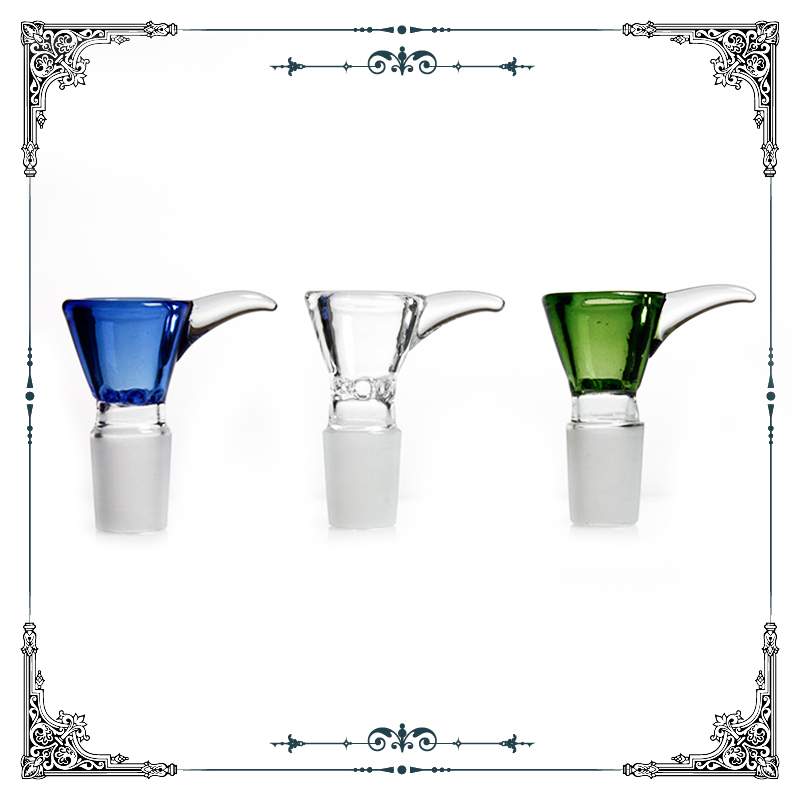 

Glass Screen bowls male 18mm or 14mm mix colors bowl 18.8mm 14.4mm bongs smoking bowl for glass water pipe free shipping