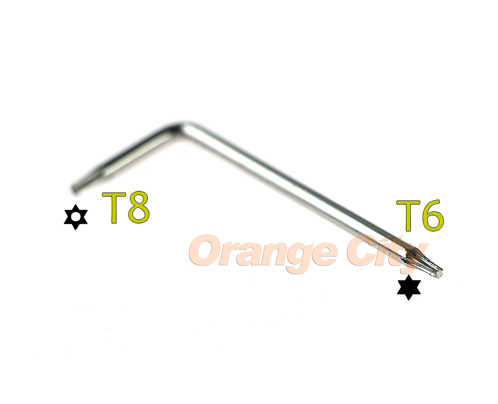 

T6 T8 L Key Screwdriver for Xbox 360 Xbox One Controller Mod Kits/ Repair T8 Security Torx Screwdriver