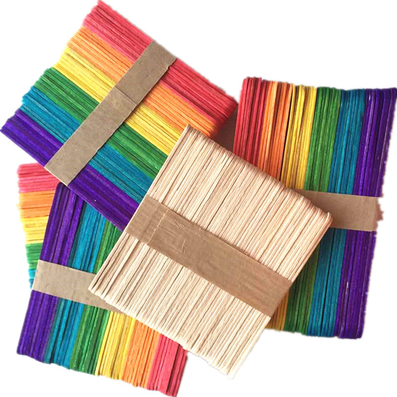 Color Azar 100 Piezas De Dulces Colores Mezclados del Alfabeto De Madera para La Fiesta De La Boda De Scrapbooking del Arte DIY Decoraci/ón De Madera Cartas Educaci/ón