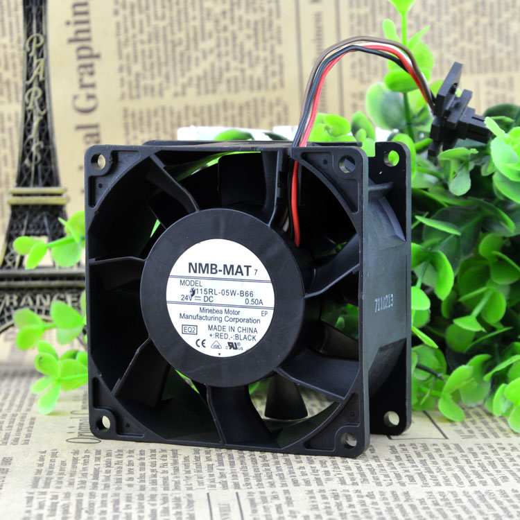

For NMB-MAT 3115RL-05W-B66/B60 18.5KW/15KW inverter fan DC24V 0.50A
