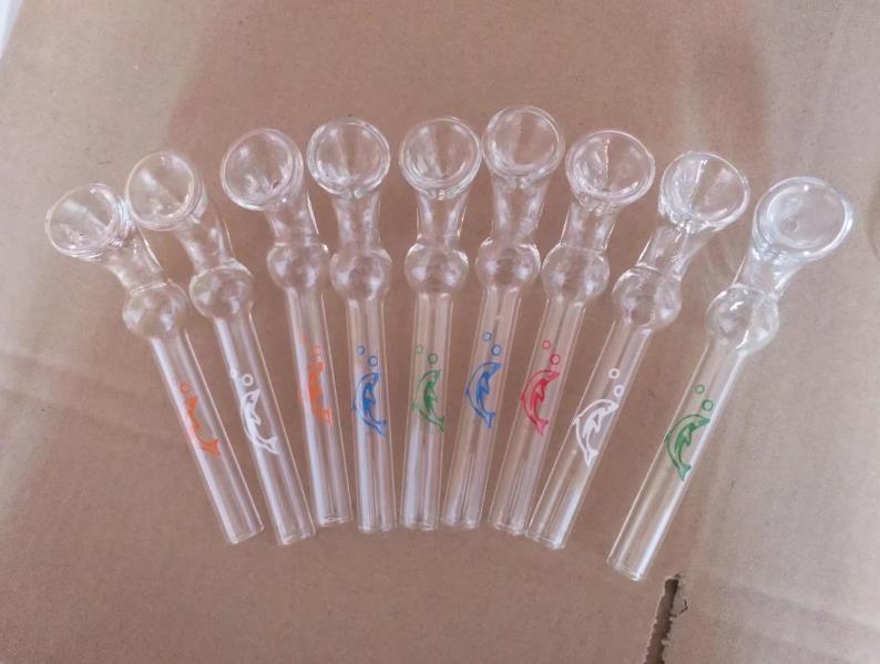 

New dolphin love glass pan