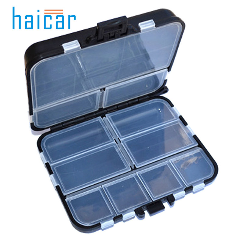 Haicar 11 grille boîte de matériel de pêche appât appât crochet boîte de rangement crochet organisateur u70601 livraison directe
