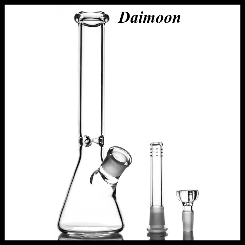 

beaker 10" hookahs glass water bong heady pipes 18.8mm joint bongs 4mm thick pipe