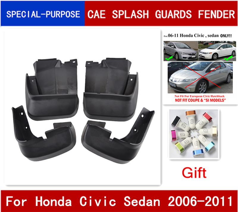 Lodo 4pcs del coche Guardabarros Guardabarros Guardabarros Barro Negro Auto parte posterior del frente Flaps Guardabarros Defensas for Toyota RAV4 2019
