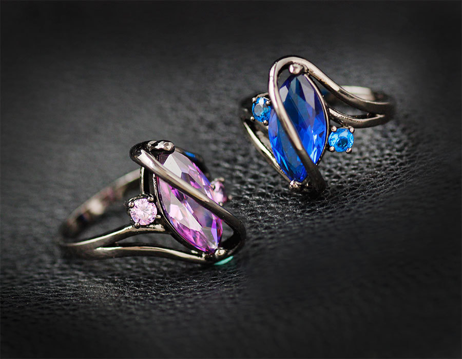 Ring Women New Design Diamond Funny Gifts 2018 Wholesale Jewelry Stores Mix Colors 10paris A Lot Diamond Jewelry Valentine's Day Hot