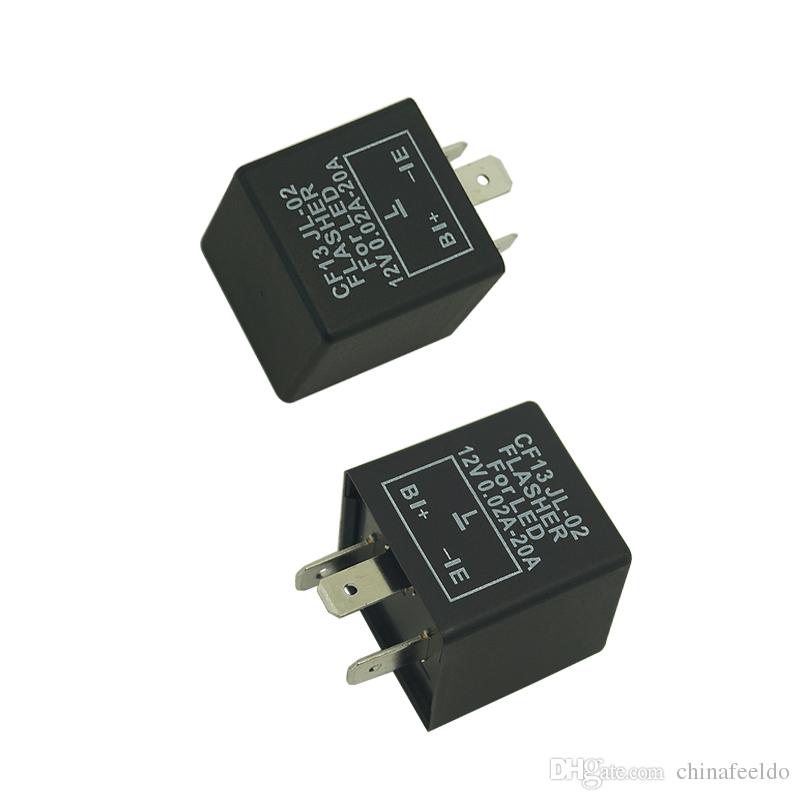 DF-FR 12V 3-PIN 0.02A-20A Relais de clignotant /électronique /à LED pour clignotant clignotant