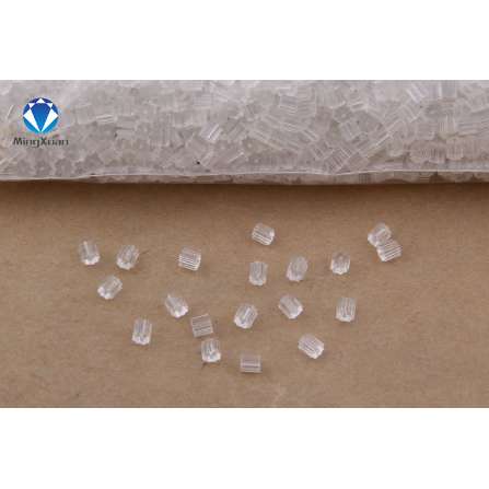 

300pcs/lot 3x3mm silicone Earring Back Stoppers for DIY earring Hole 0.8mm