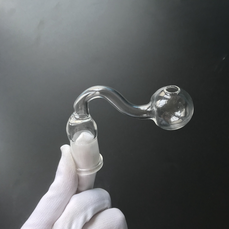 

14mm 18mm Pyrex Glass Oil Burner Pipe Thick Clear Glass Pipes Smoking Accessories for Glass Bong SW40