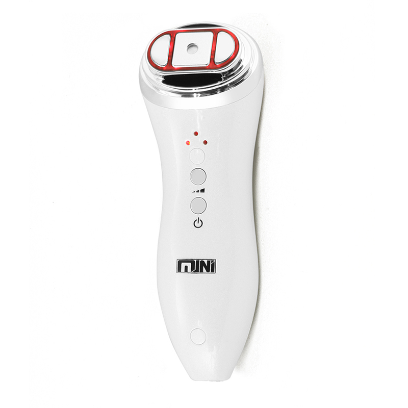 Mini Hifu Bipolar RF Face Lifting Neck Wrinkle Removal Focused Ultrasound LED Radio Frequency Anti-aging Facial Beauty Massager