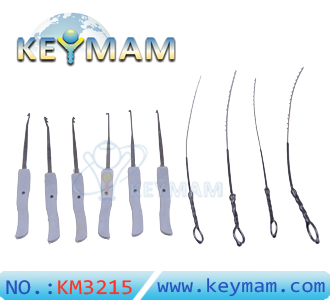 

GOSO 10pcs Key Extractor Broken Key Removal Tool Set Key Remove Hooks Lock Tool Locksmith Tools