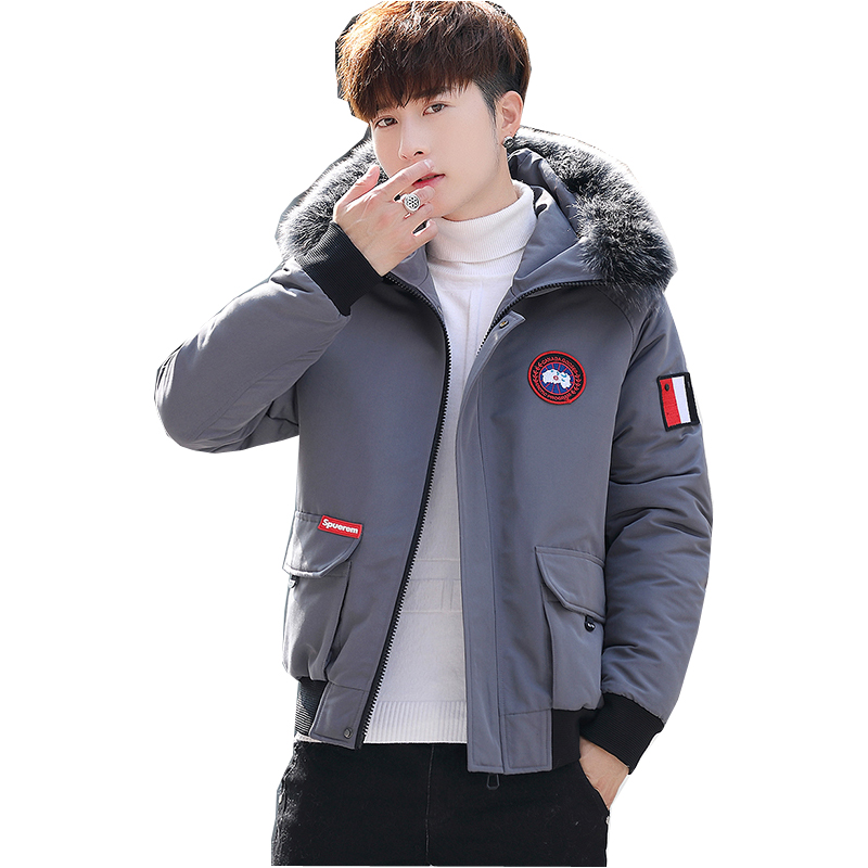 Hommes Casual Veste D'hiver À Capuche Slim Coton Épais Manteau Chaud Hommes Outwear Parka Plus La Taille Top Qualité