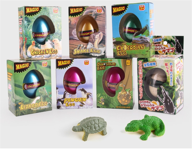 1 Pcs Water Hatching Egg Box Large Expansion Animal Egg Kids Educational Toy Hot