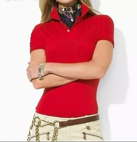 

Women polo shirt 2018 summer Crocodile Embroidery style short sleeve soild color cotton shirts woman Polo shirt t-shirt tee best quality, Pink