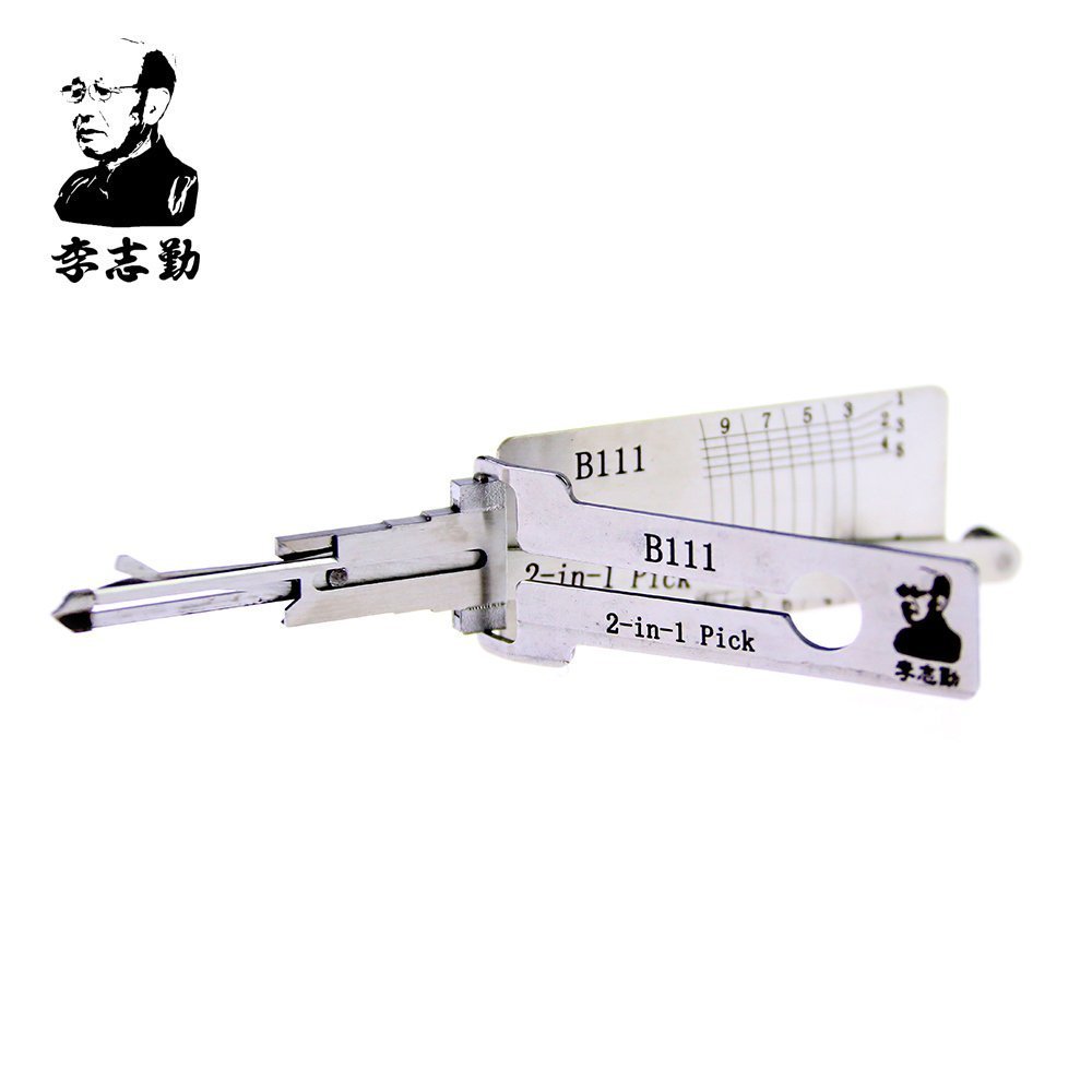 

Genuine LISHI B111(GM37W) 2IN1 lock pick and decoder genuine For HUMMER