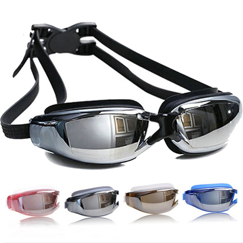 

2018 Swimming Goggles Men Women Professional Anti-fog UV Protection Swimming Goggles Waterproof Silicone Swim Glasses Adult Eyewear