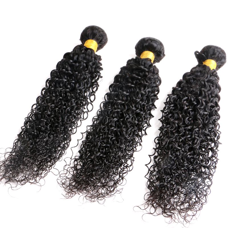 

Unprocessed Human Hair Weaves Virgin Brazilian Hair Bundles Jerry Curly Wefts Peruvian Indian Malaysian Mongolian Hair Extensions, Natural color