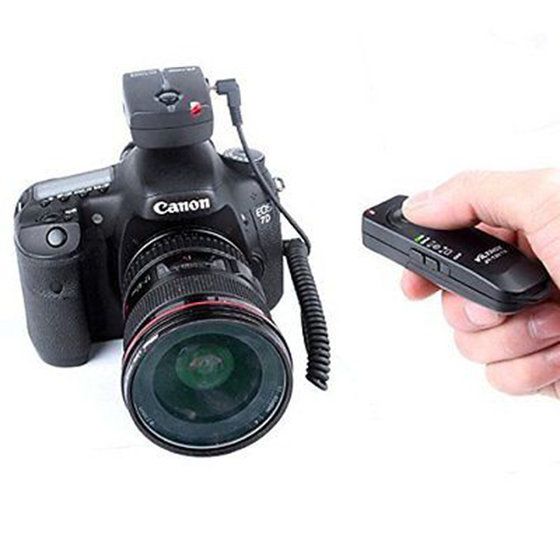 ikacha RS-60E3 Remote Control Switch Release Replacement for Canon EOS 650D 600D 550D 500D 1000D 450D 400D 350D 300D 100D 700D