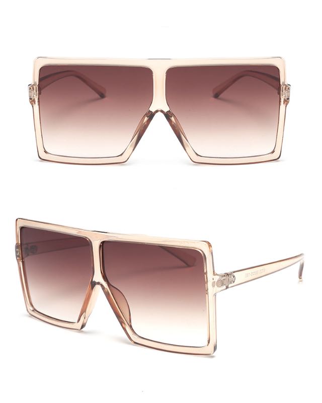 

Big Square Frame Men Sunglasses Super Cool Design Women Sun Glasses UV400 Wholesale