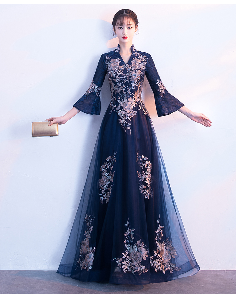 cheongsam cocktail dress