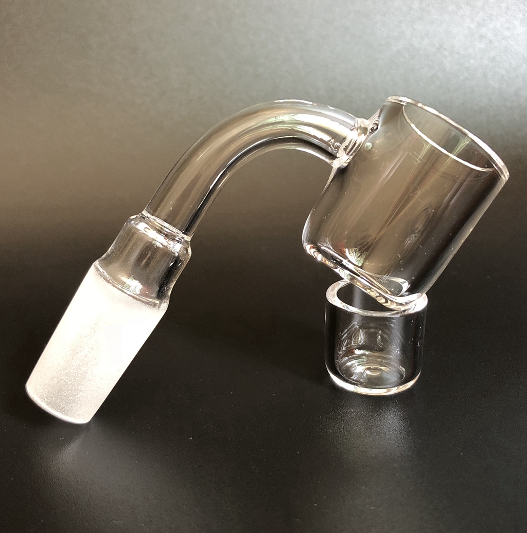

3mm Thick XL Quartz Banger Insert Thermal Bowl Nail with 10mm 14mm 18mm Clear Joint 25mm Bucket 18mm Quartz Insert Nails