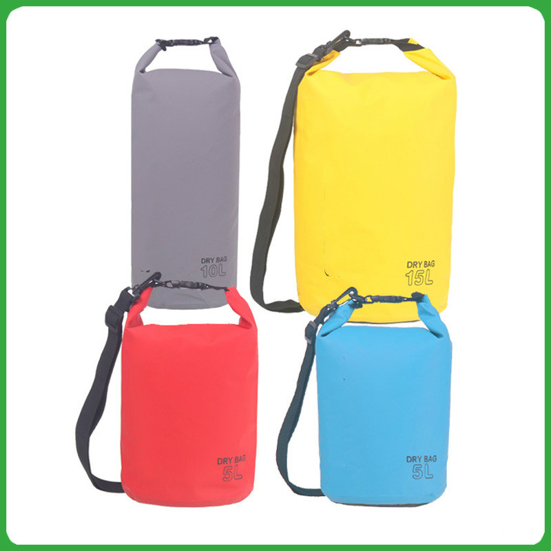 Outdoor Waterproof Camping Rafting Storage Dry Bag with Ajustable Strap Hook aK