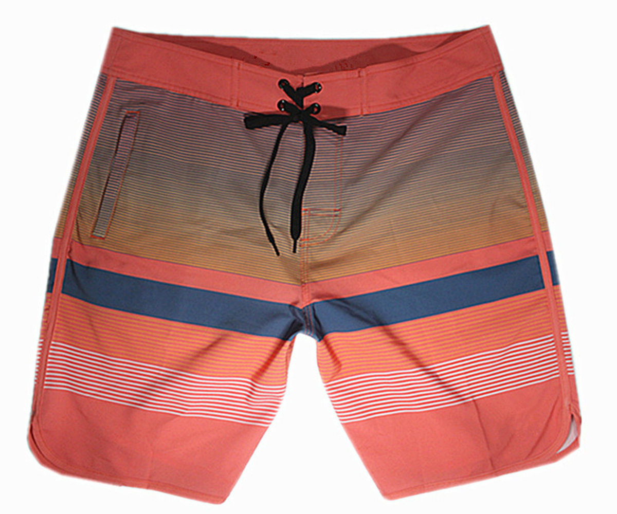 

High Quality 4Way Stretch Beachshorts Mens Bermudas Shorts Board Shorts Swimming Trunks Swimwear Swim Trunks Swim Pants Quick Dry Surf Pants, White;black
