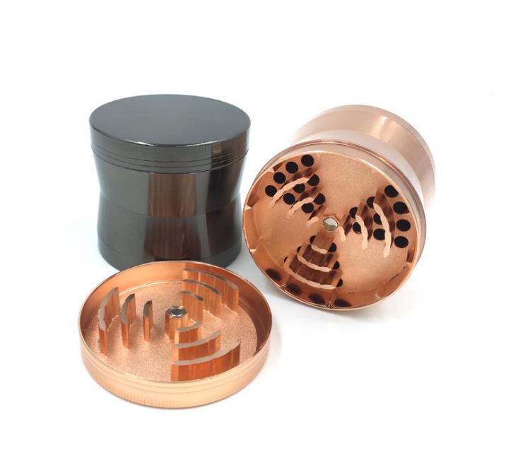 

New type of waist plate grinding tobacco zinc alloy 63mm fume breaker