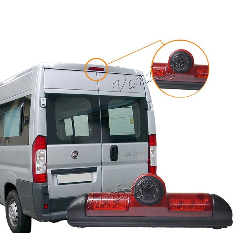 Vardsafe VS505 | Car Brake Light Rear View Parking Reverse Backup Camera for Fiat Ducato-image-426687797