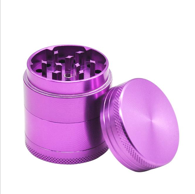 

Four - Layer Flat Plate Smoke Grinder 40mm Diameter Aluminum Alloy Smoke Grinder