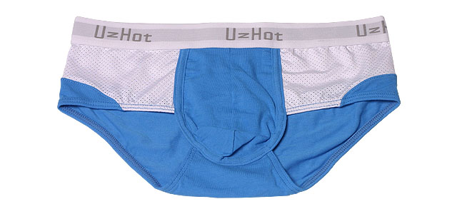 

Sexy men's pants lingerie wholesale 2pcs/lot cotton U bag briefs underwear panties cuecas calzoncillos hombre heren ondergoed #13007, Yellow