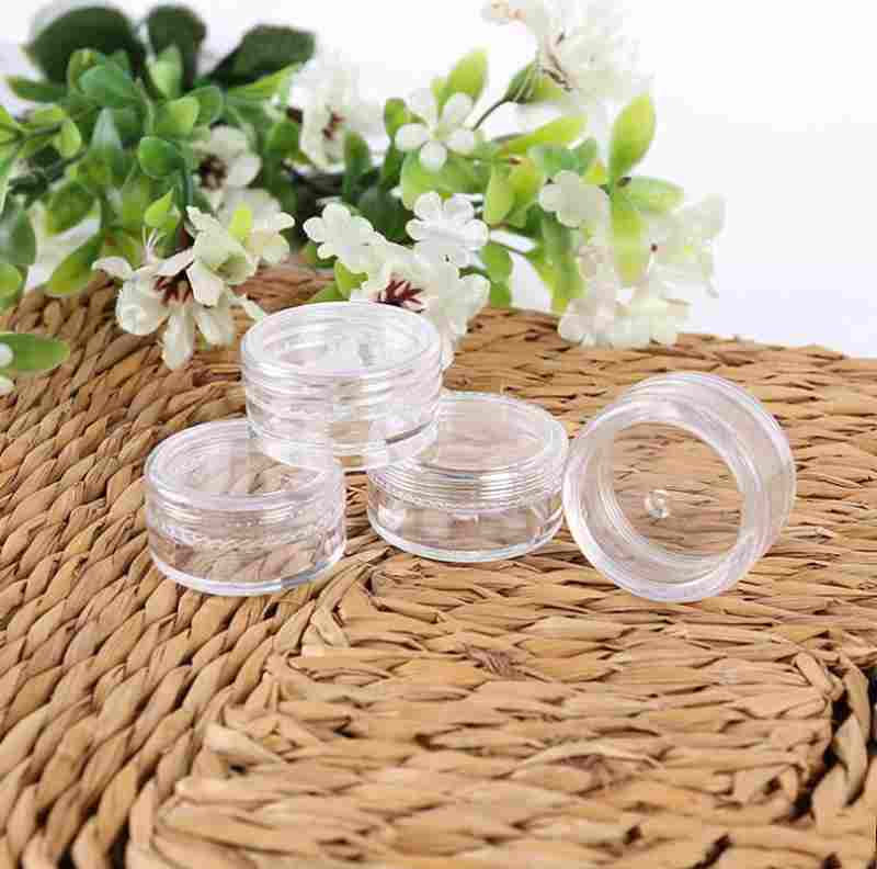 Mini Cosmetic Empty Jar Pot Eyeshadow Makeup Face Cream Container Portable Refillable Bottles high quality free shipping-image-432554400