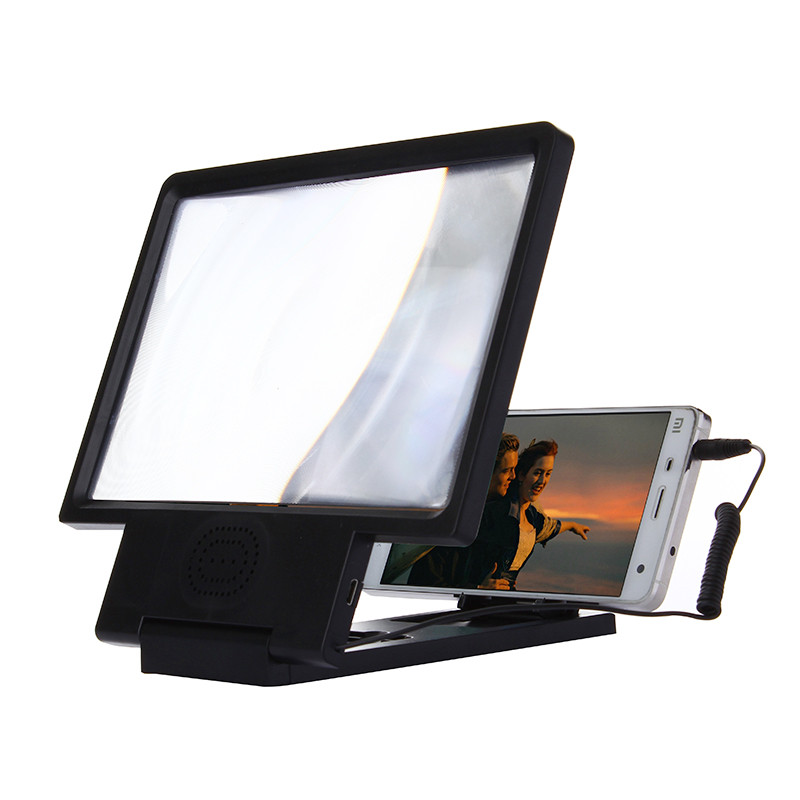 2020 Foldable Mobile Phone 3 Times 3D Enlarged Screen Magnifier Eyes
