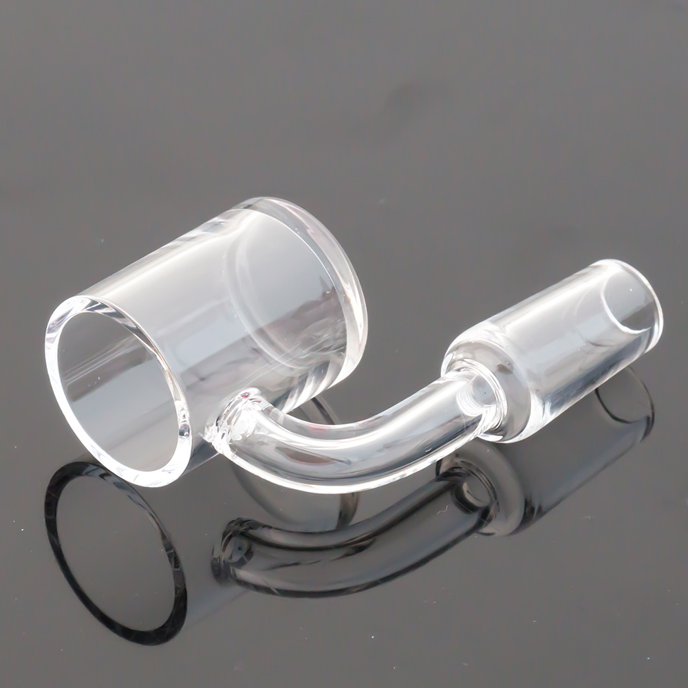 

24mm OD Flat Top 4mm bottom Quartz Banger Nail Female Male 10mm 14mm 18mm Quartz Domeless Banger for dad rig