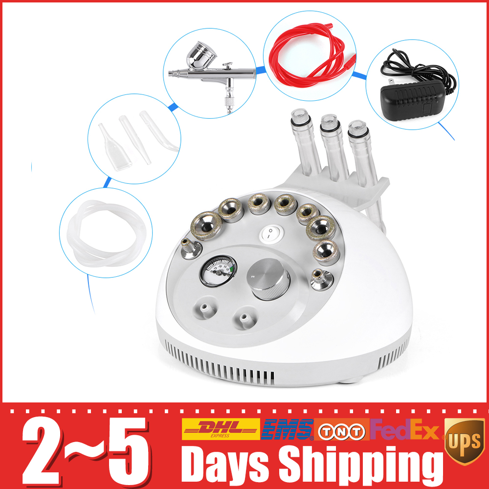 

Diamond Microdermabrasion Facial Peeing Blackhead Removal Vacuum Sprayer Machine for home use beauty salon