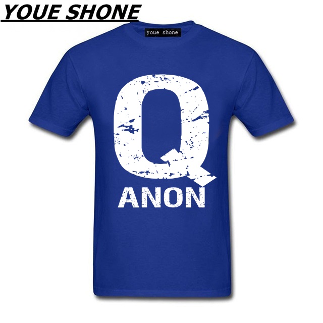 

QAnon Freedom Movement T shirts men Q Anon White Rabbit T-shirts Letter printed tshirt cool man summer tee shirt camisetas pullover QQ