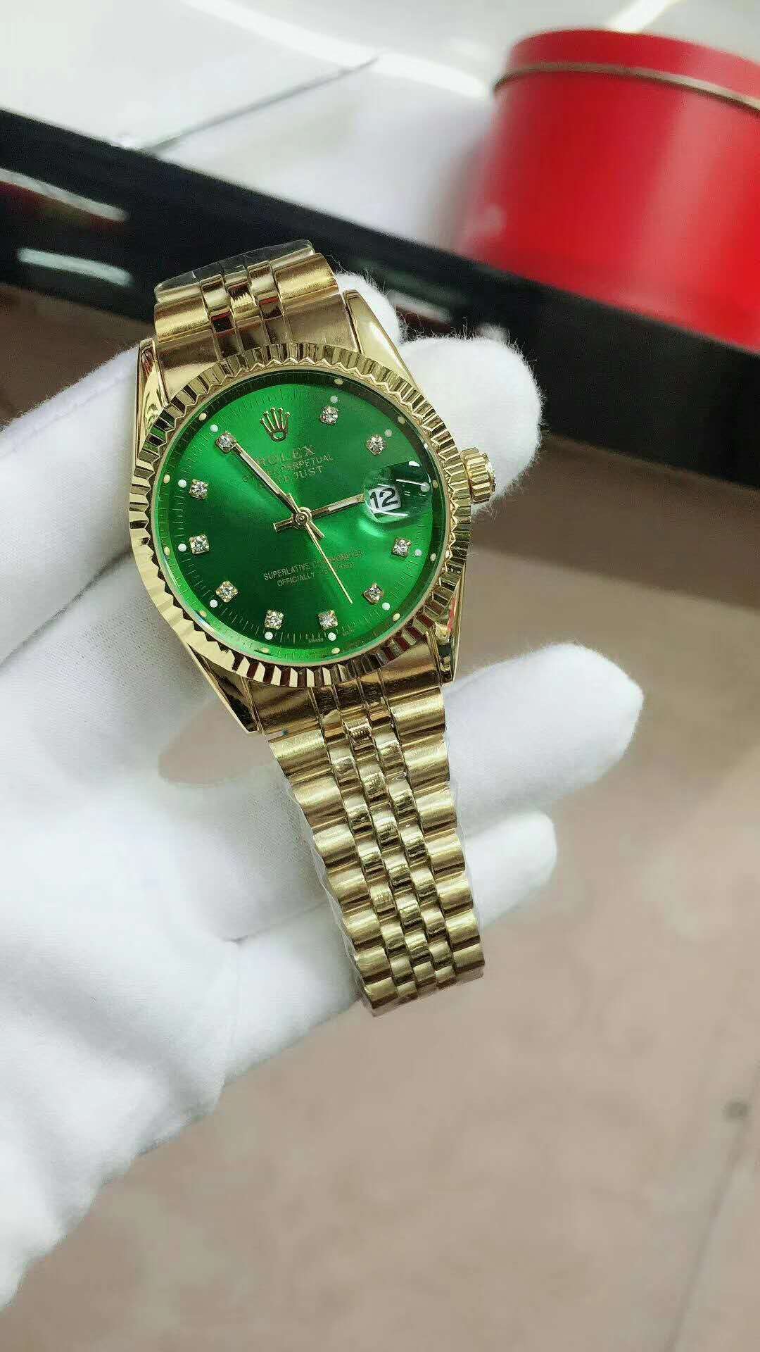 Gold and Green