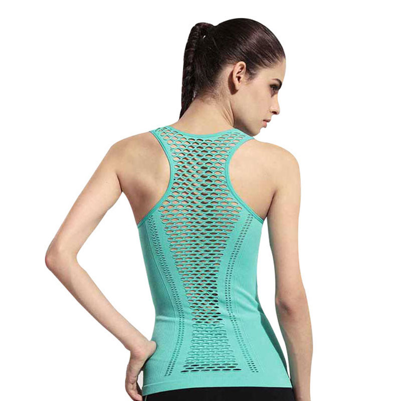 

Women Yoga Shirts Tops Women Fitness Sports Woman Gym Clothes Sport Shirt For Gym Running Mujer Running Shirt Female, White