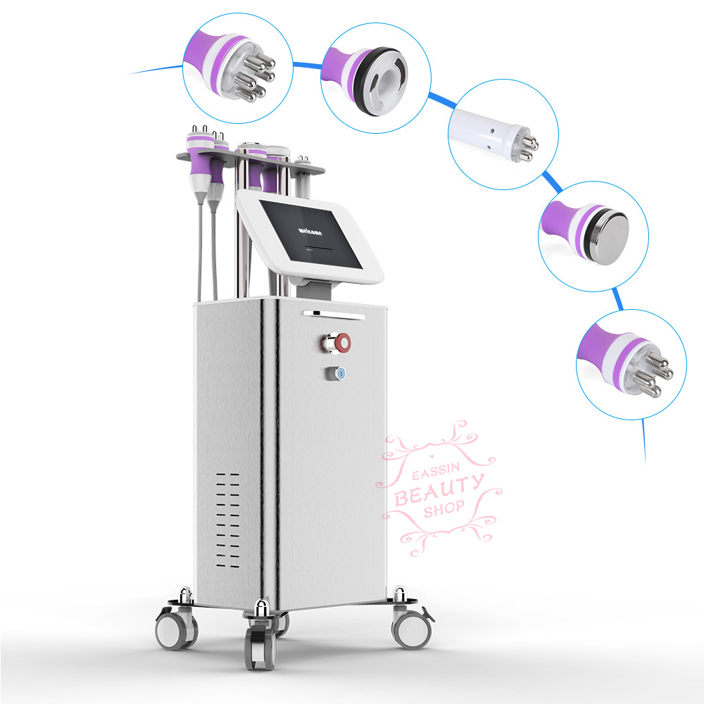 New Hot 5 In 1 Cavitation Vacuum Radio Frequency Slimming Fat Loss Machine Fast Free Shipping