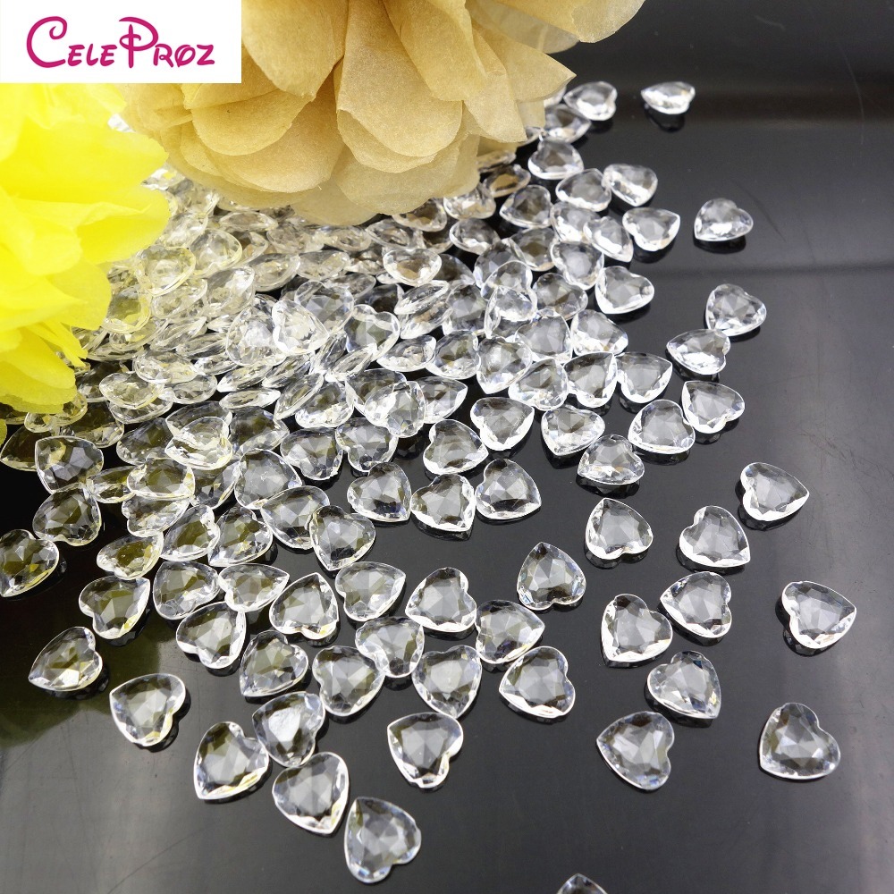 Pack Acryl Diamant Kristalle Hochzeit Dekorationen DIY Kunsthandwerk 5000