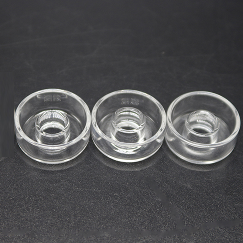 

Titanium nail Quartz Dish replacement 100% Real High quality Quartz Dishes for Dnail Oil Rig Enail Bongs Replaceable bowl dc32