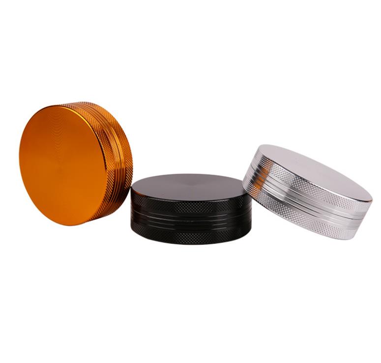 

2 layer 63mm portable aluminum alloy smoke grinder