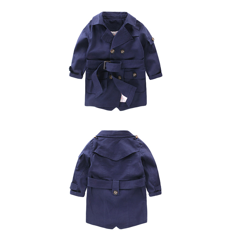 Navy Boy Trench