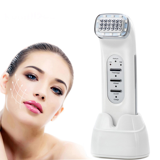 

RF Radio Frequency Facial Lifting Machine Wrinkle Removal Face Lifting Skin Tightening SPA RF Radiofrequency Massager