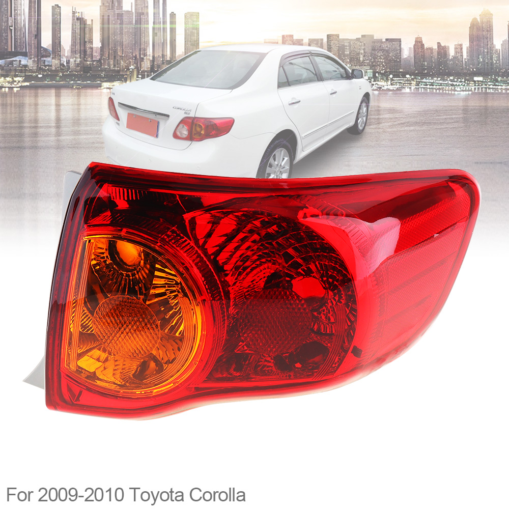 Taillights Lamp Inner Outer Left /& Right Set of 4 for 11-13 Toyota Corolla Japan