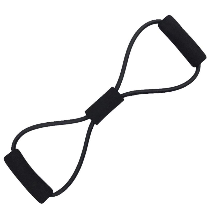 Gym Poitrine Caoutchouc Expander Pull civière muscle training rouge réglable 5 Extracteur