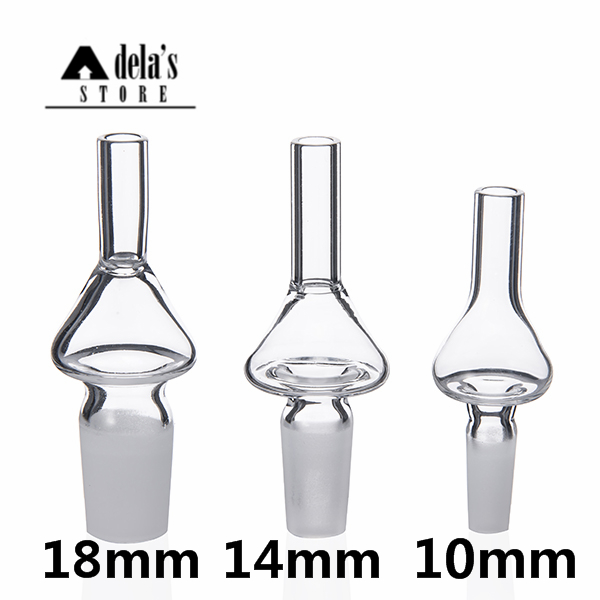 

Quartz Nail Drip Tips Domeless 100% Quartz Nails 10mm 14mm 18mm For Nectar Collec Set Bubbler Mini Dab Rig 128